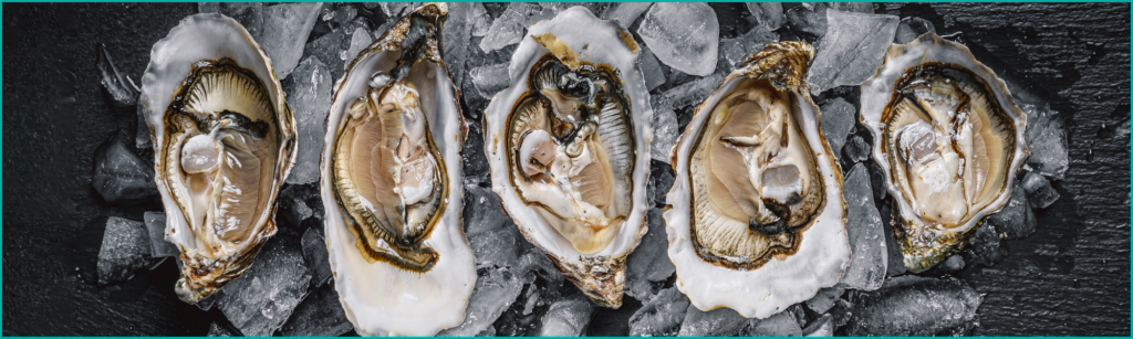 Oysters rich in zinc to boost testosterone naturally